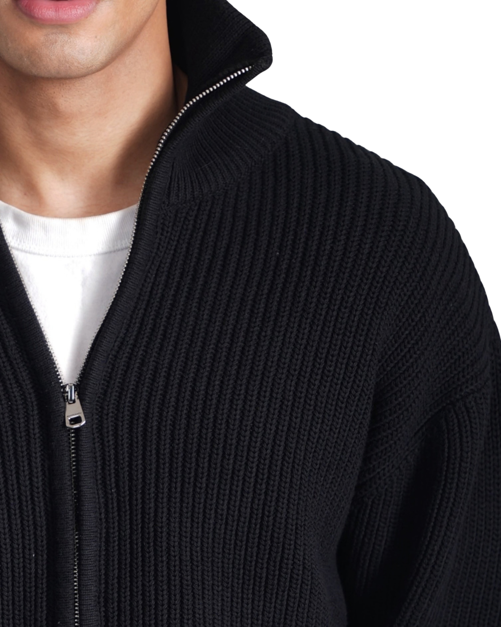 SHUI Double Zip Cardigan