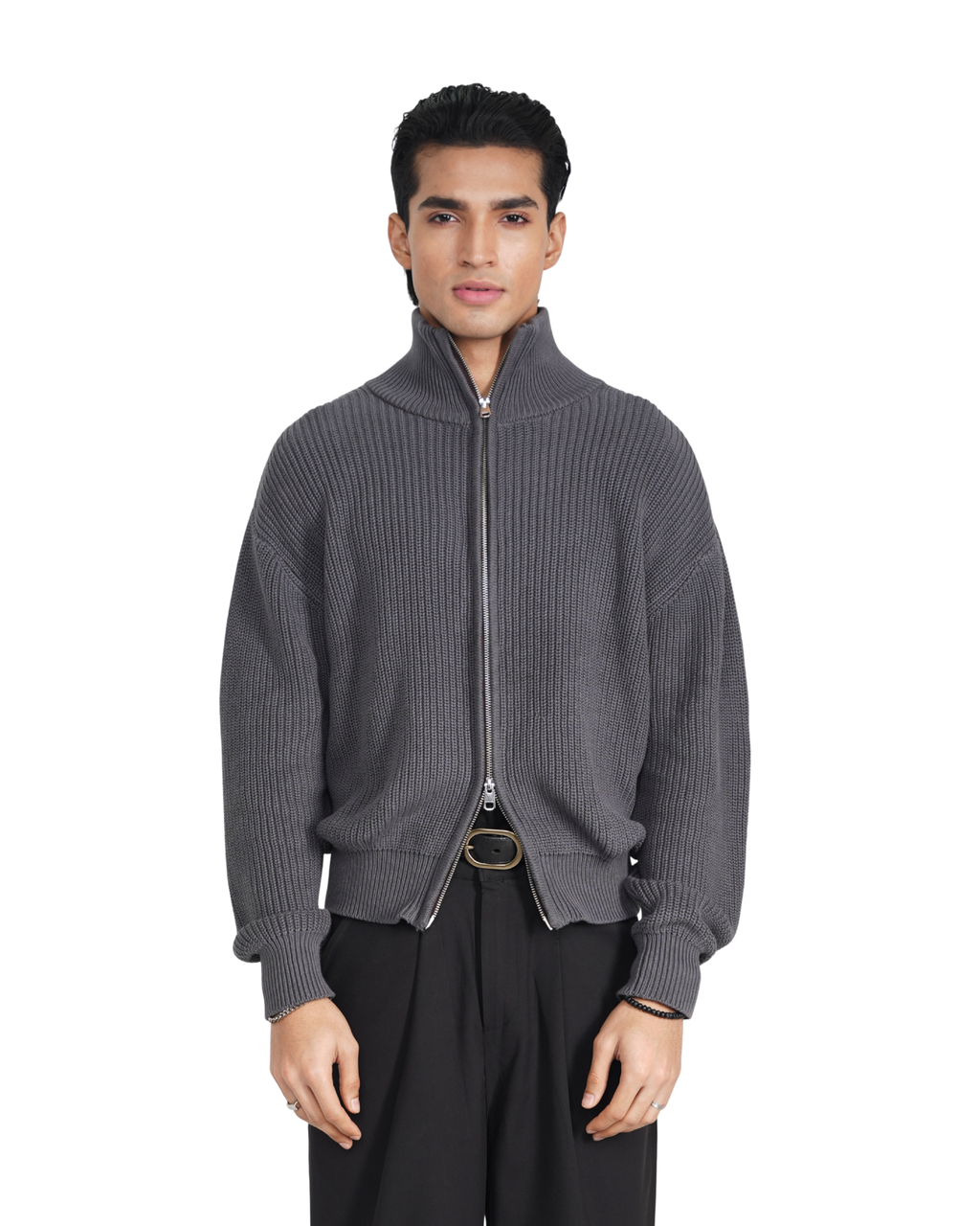 SHUI Double Zip Cardigan