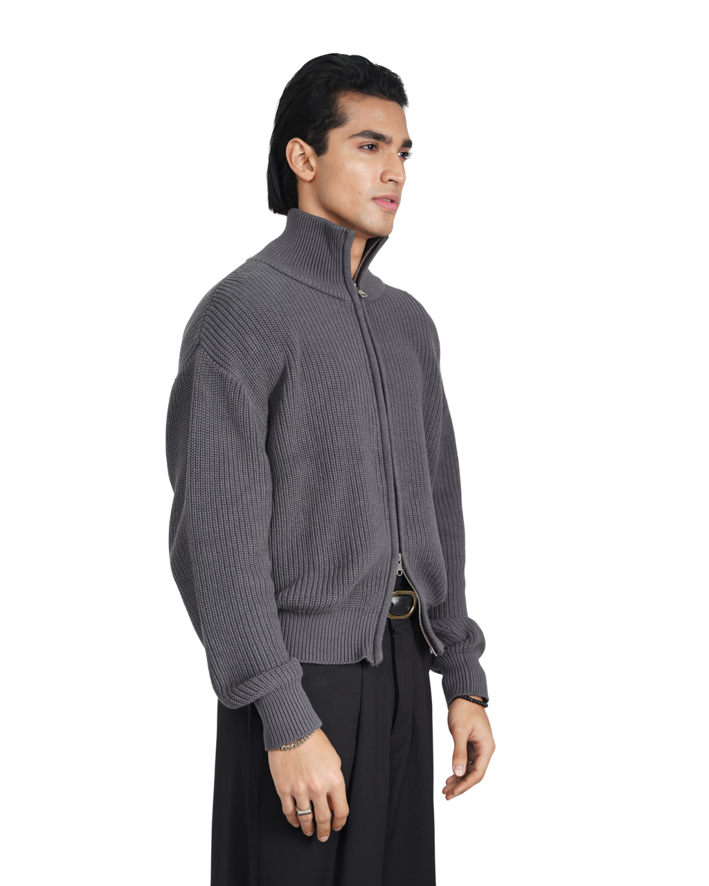 SHUI Double Zip Cardigan
